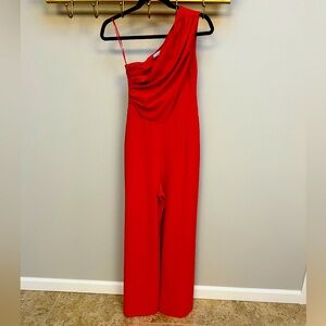 Red Abercrombie Romper. New with Tags